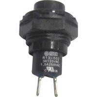 TRU COMPONENTS 1587730 TC-R13-502A-05BK Druktoets 250 V/AC 1.5 A 1x uit/(aan) Moment 1 stuk(s) - thumbnail