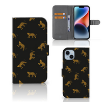 Telefoonhoesje met Pasjes voor iPhone 15 Plus Leopards - thumbnail