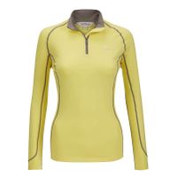 LeMieux Climate Base Layer techshirt geel maat:s - thumbnail