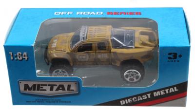 LG Imports truck Off Road jongens 13 cm die cast bruin