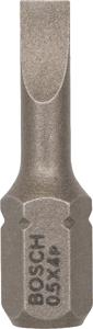 Bosch Accessories Gleuf-bit 4 mm Extra hard C 6.3 25 stuk(s)