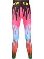 Walter Van Beirendonck Pre-Owned legging Dripping Monster - Bleu