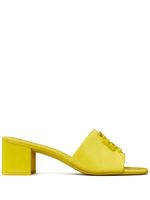 Tory Burch sandales Eleanor 55 mm à plaque logo - Jaune