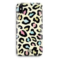 Leopard pattern: iPhone Xs Volledig Geprint Hoesje - thumbnail