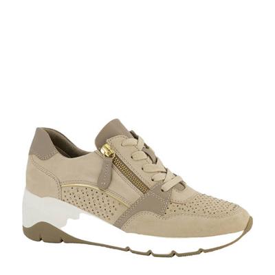 Protest short Osh met stippen lichtgroen/wit