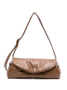 Jil Sander sac à bandoulière cylindrique - Marron