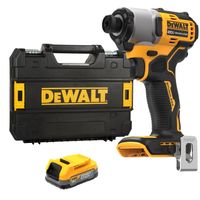 DeWalt DCF840E1T Accu Slagschroevendraaier | 1/4" | 18V XR Powerstack | in TSTAK - DCF840E1T-XJ - thumbnail