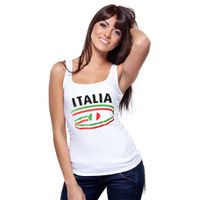 Italie tanktop voor dames met vlaggen print XL  -