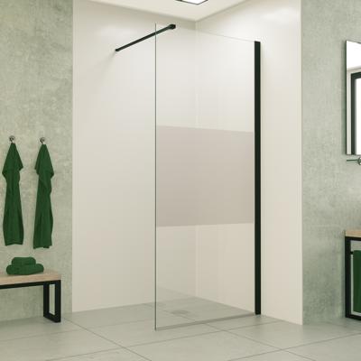 Mueller Slimline inloopdouche 90cm schaamband anti-kalk inclusief mat zwart profiel & stang Mueller Slimline inloopdouche 90cm schaamband anti-kalk inclusief mat zwart profiel & stang