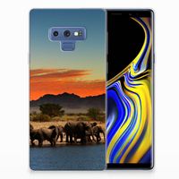 Samsung Galaxy Note 9 TPU Hoesje Olifanten - thumbnail