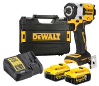 DeWalt DCF921P2T-QW - 18V XR Brushless Compacte Slagsmoersleutel | met Frictiering | 1/2" aansluiting | 2x 5.0Ah | in TSTAK - DCF921P2T-QW