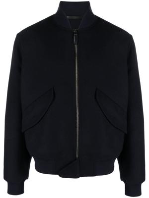 Giorgio Armani Bomberjack met rits - Blauw