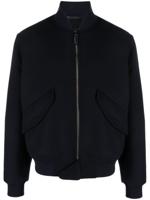 Giorgio Armani Bomberjack met rits - Blauw