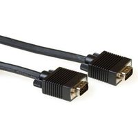 ACT 50 cm High Performance VGA kabel male-male zwart - thumbnail