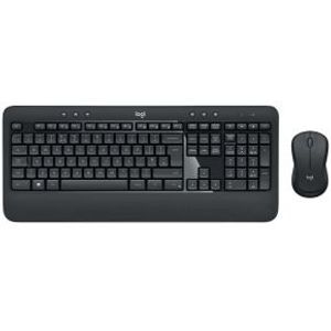 Logitech MK540 toetsenbord RF Draadloos QWERTY US International Zwart, Wit