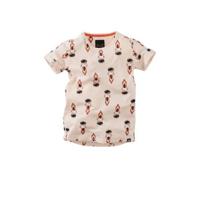 Z8 Limited edition T-shirt Paul ecru/rood/zwart