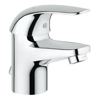 GROHE Euroeco wastafelkraan met ketting chroom 32881000 - thumbnail