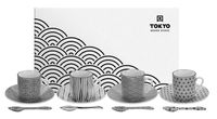 Tokyo Design Studio - Nippon Black - Espresso Set - 80ml - 12pcs