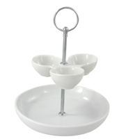 Food for Fun Etagere / Serveertoren - voor bittergarnituur - 2-Laags