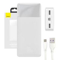 Baseus Bipow Digitale Weergave 15W Power Bank 20000mAh - Wit - thumbnail