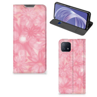 OPPO A73 5G Smart Cover Spring Flowers - thumbnail