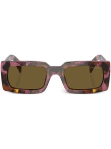 Prada Eyewear lunettes de soleil à monture rectangulaire - Violet