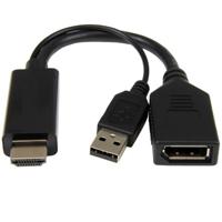 ACTIVE 4K HDMI ADAPTADOR DISPLAYPORT, ZWART A-HDMIM-DPF-01