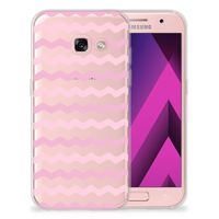 Samsung Galaxy A3 2017 TPU bumper Waves Roze