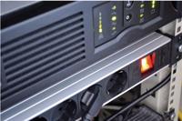 Brennenstuhl 1390007018 Alu-Line 19" PDU | Stekkerdoos Server | 16A met 8x Type F Stopcontacten | Aan/uit Schakelaar | 2 meter