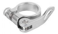 Kalloy Kalloy uno quick release zadelklem snelspan alu zilver 28.6 mm - thumbnail