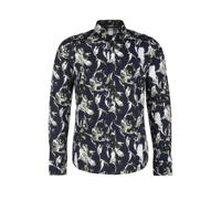 Refill by Shoeby overhemd Dirk met all over print groen