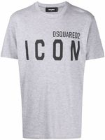 DSQUARED2 t-shirt à logo imprimé - Gris