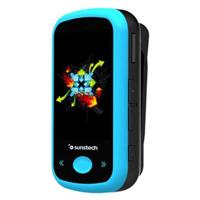 Sunstech IBIZABT8GB MP4-speler zwart, blauw 8GB - MP3-/MP4-speler (MP4-speler, 8GB, LCD, 3,5mm, FM-radio, zwart, blauw)