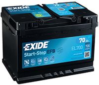 Exide Accu Start-Stop EFB EL700 70 Ah EL700