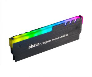 Akasa AK-MX248 hardwarekoeling Geheugen module Koelplaat Zwart