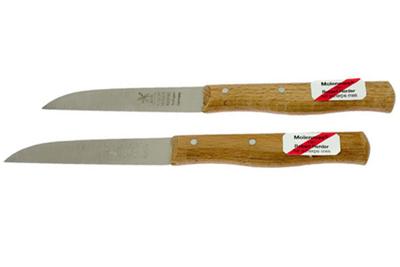 Robert Herder Molenmes RVS Hout 85 mm - 2 Stuks