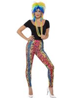 80&apos;s Legging neon luipaard print