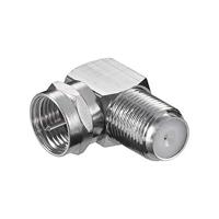 Goobay 11390 hoekadapter, F-stekker > F-bus 90°