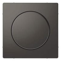 Merten MEG5250-6034 Zentralplatte mit Drehknopf, Anthrazit