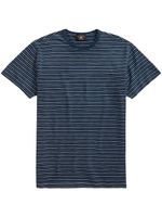 Ralph Lauren RRL t-shirt en coton à rayures - Bleu