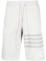 Thom Browne short de jogging à détails rayés - Gris - thumbnail