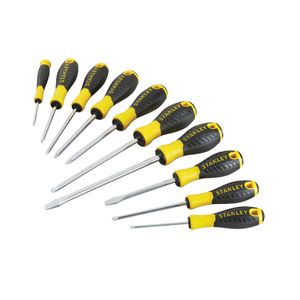 Stanley handgereedschap Schroevendraaierset Basic 10-delig STHT0-60211 - STHT0-60211