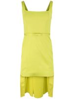 Alexis Montella belted minidress - Jaune