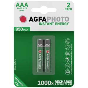 AgfaPhoto HR03 Oplaadbare AAA batterij (potlood) NiMH 950 mAh 1.2 V 2 stuk(s)