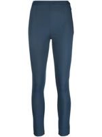 Patrizia Pepe pantalon slim à taille mi-haute - Bleu