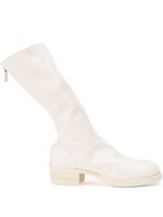 Guidi bottes à fermeture arrière zippée - Blanc