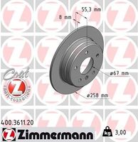 Remschijf Coat Z 400361120