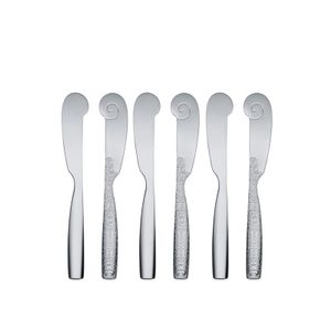 Alessi Dressed Botermesje edelstaal 16 cm, per 6