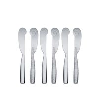 Alessi Dressed Botermesje edelstaal 16 cm, per 6