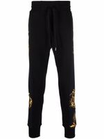 Versace Jeans Couture pantalon de jogging Regalia Baroque à design à empiècements - Noir - thumbnail